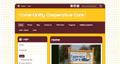 Desktop Screenshot of come-unity.org